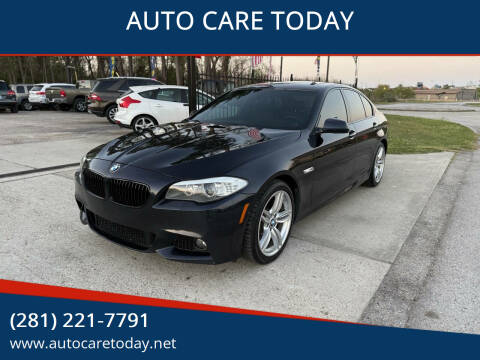 2013 BMW 5 Series for sale at AUTO CARE TODAY in Spring TX