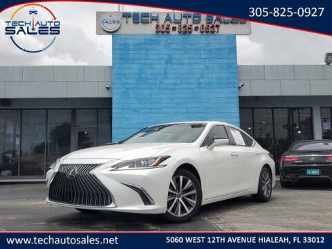 2020 Lexus ES 350 for sale at Tech Auto Sales in Hialeah FL