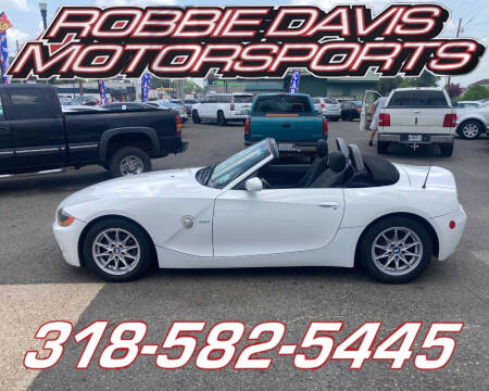 2003 BMW Z4 for sale at Robbie Davis Motorsports in Monroe LA