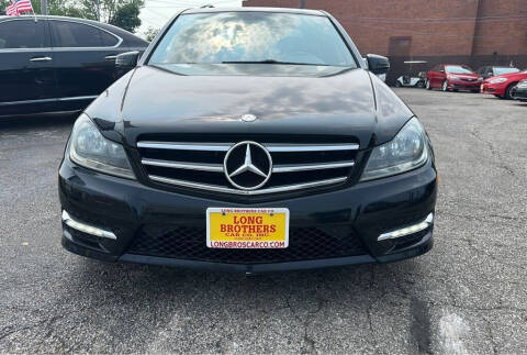 2014 Mercedes-Benz C-Class for sale at LONG BROTHERS CAR COMPANY in Cleveland OH