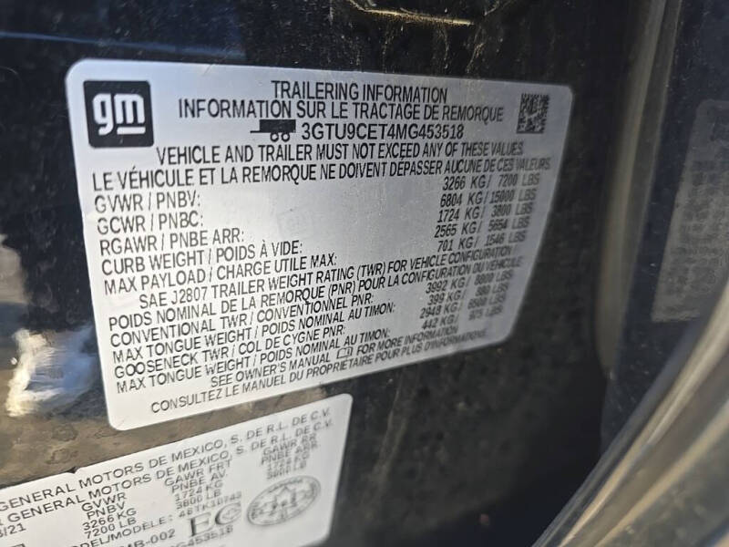 2021 GMC Sierra 1500