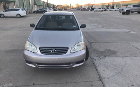 2003 Toyota Corolla for sale at Rayyan Autos in Dallas TX