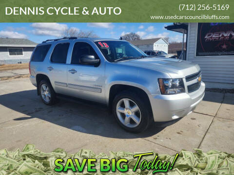 2013 Chevrolet Tahoe for sale at DENNIS CYCLE & AUTO in Council Bluffs IA