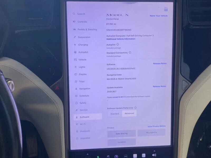 2019 Tesla Model X Standard Range