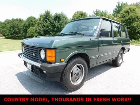 1990 Land Rover Range Rover for sale at Redline Performance group LLC in Douglasville GA