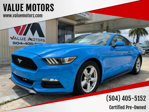 2017 Ford Mustang for sale at VALUE MOTORS in Kenner LA