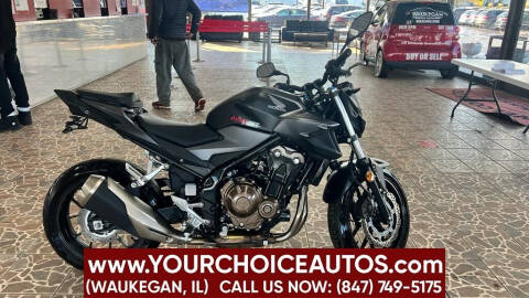 2021 Honda CB 500 FA for sale at Your Choice Autos - Waukegan in Waukegan IL