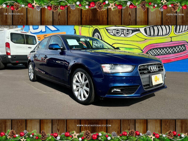 2013 Audi A4 for sale at OK Auto Sales in Kennewick WA