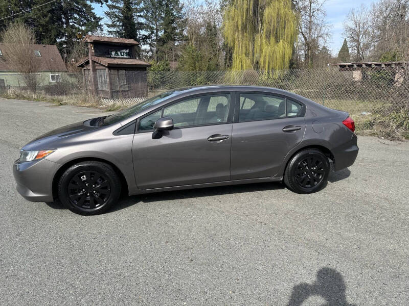 2012 Honda Civic for sale at 3 BOYS CLASSIC TOWING and Auto Sales in Grants Pass OR