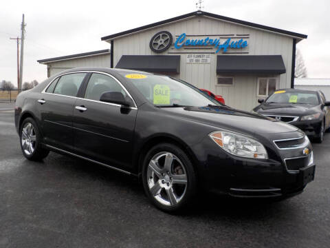 2012 Chevrolet Malibu for sale at Country Auto in Huntsville OH