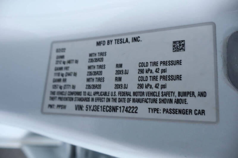 2022 Tesla Model 3 Performance