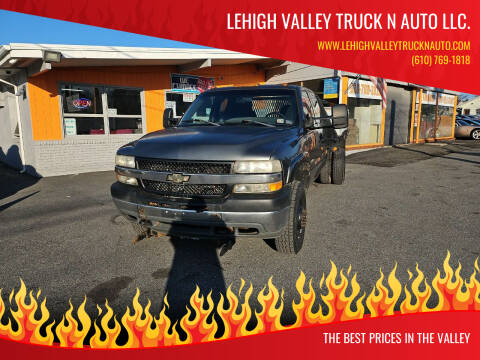 2002 Chevrolet Silverado 3500 for sale at Lehigh Valley Truck n Auto LLC. in Schnecksville PA