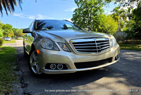 2011 Mercedes-Benz E-Class