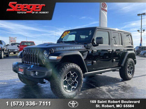 2022 Jeep Wrangler Unlimited for sale at SEEGER TOYOTA OF ST ROBERT in Saint Robert MO