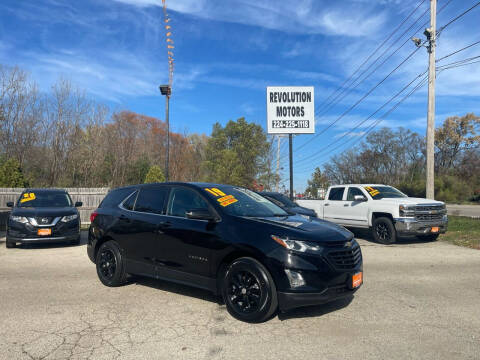 2019 Chevrolet Equinox for sale at REVOLUTION MOTORS LLC in Waukegan IL