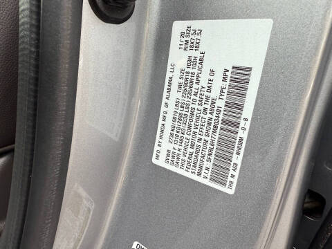 2021 Honda Odyssey EX-L