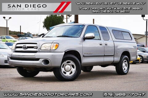 2003 Toyota Tundra for sale at San Diego Motor Cars LLC in Spring Valley CA