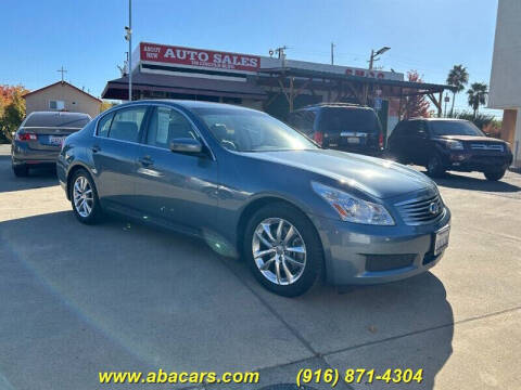 2009 Infiniti G37 Sedan for sale at About New Auto Sales in Lincoln CA