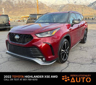 2022 Toyota Highlander XSE