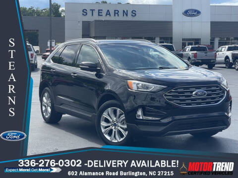 2020 Ford Edge for sale at Stearns Ford in Burlington NC