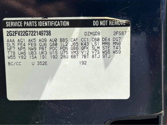 2002 Pontiac Trans Am