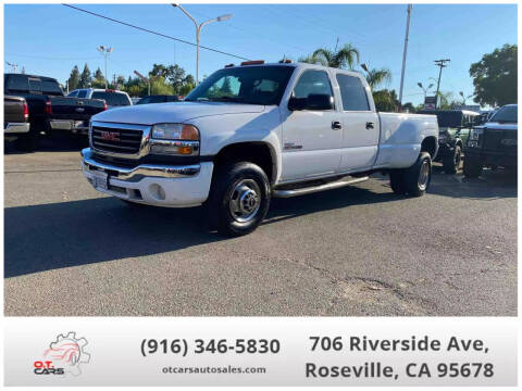 2005 GMC Sierra 3500 for sale at OT CARS AUTO SALES in Roseville CA