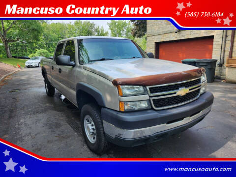 2007 Chevrolet Silverado 2500HD Classic for sale at Mancuso Country Auto in Batavia NY