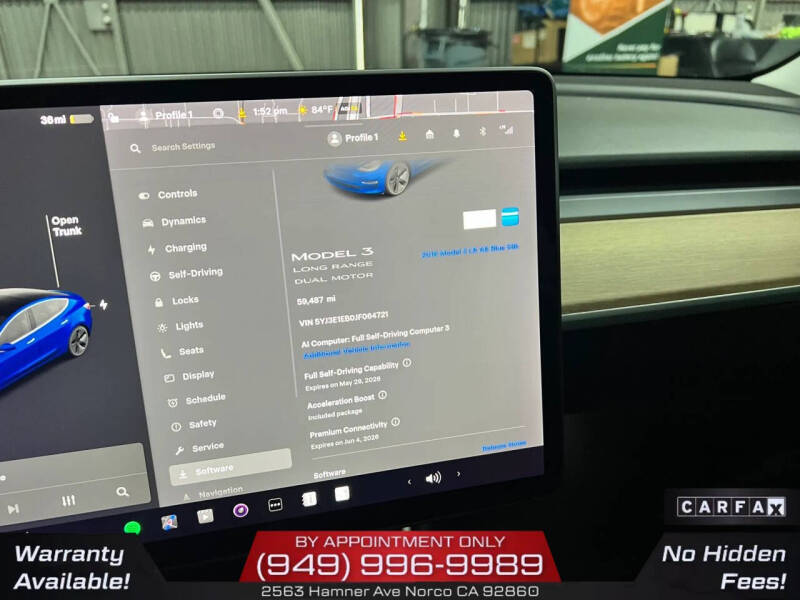 2018 Tesla Model 3 Long Range