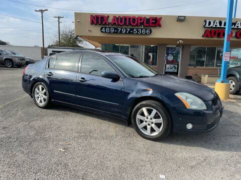 2005 Nissan Maxima for sale at NTX Autoplex in Garland TX