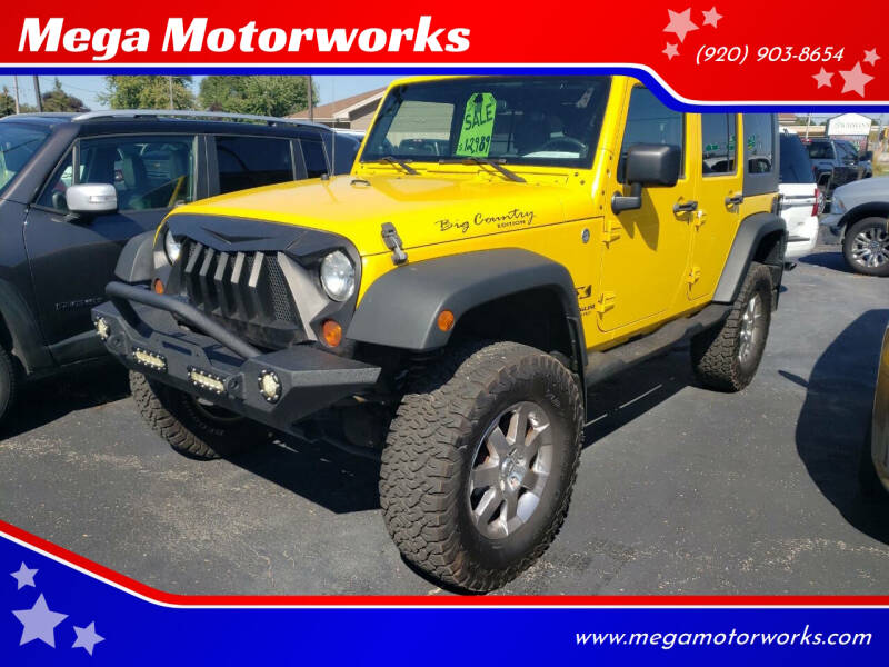 2008 Jeep Wrangler Unlimited for sale at Mega Motorworks in Appleton WI