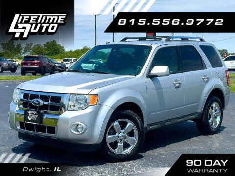 2012 Ford Escape for sale at Lifetime Auto in Dwight IL