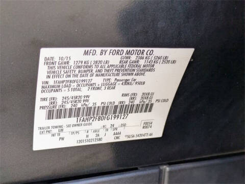 2015 Ford Taurus Limited