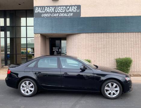 2009 Audi A4 for sale at Ballpark Used Cars in Phoenix AZ