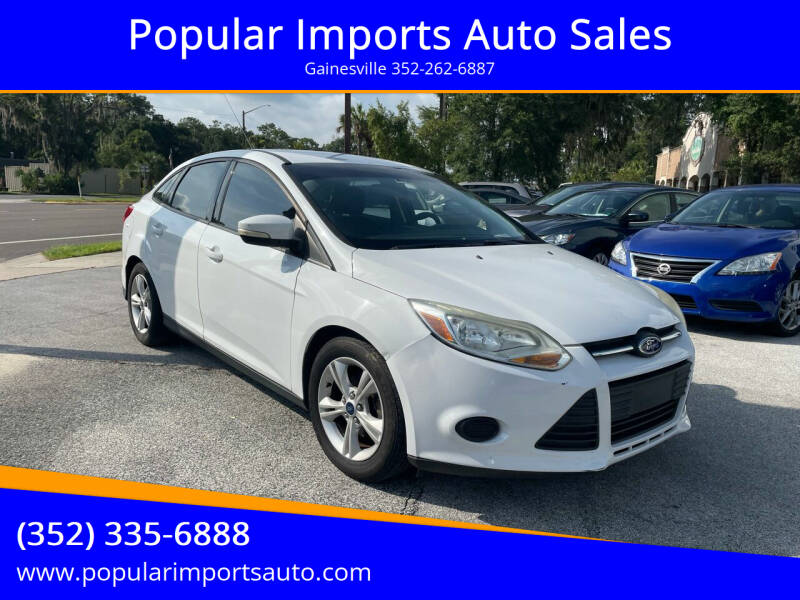 2014 Ford Focus for sale at Popular Imports Auto Sales in Gainesville FL