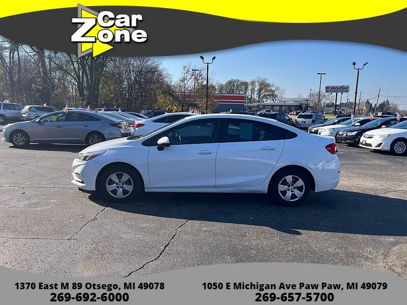 2017 Chevrolet Cruze for sale at Car Zone in Otsego MI