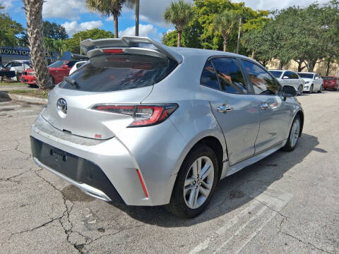 2019 Toyota Corolla Hatchback SE