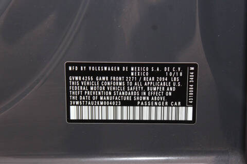 2019 Volkswagen Golf GTI Rabbit Edition