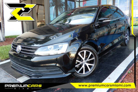 2017 Volkswagen Jetta for sale at Premium Cars of Miami in Miami FL