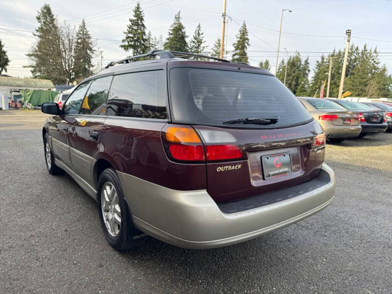 2001 Subaru Outback