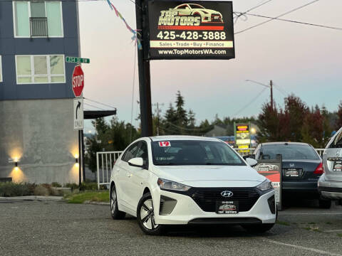 2019 Hyundai Ioniq Hybrid for sale at Top Motors LLC in Edmonds WA