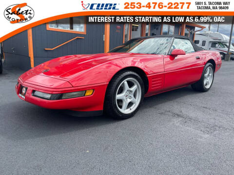 1992 Chevrolet Corvette for sale at Sabeti Motors in Tacoma WA