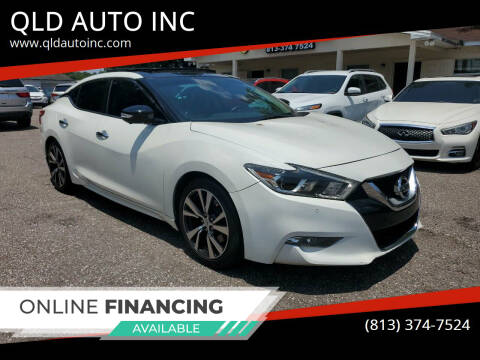 2017 Nissan Maxima for sale at QLD AUTO INC in Tampa FL