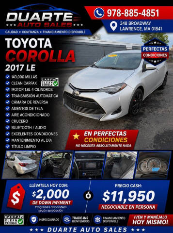 2017 Toyota Corolla LE