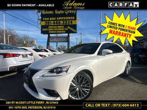 2016 Lexus IS 300 for sale at Adams Auto Group in Paterson NJ