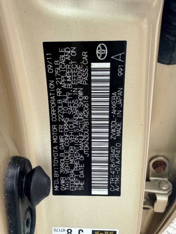 2011 Toyota Prius Two