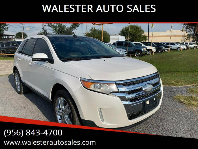 2012 Ford Edge for sale at WALESTER AUTO SALES in Hidalgo TX