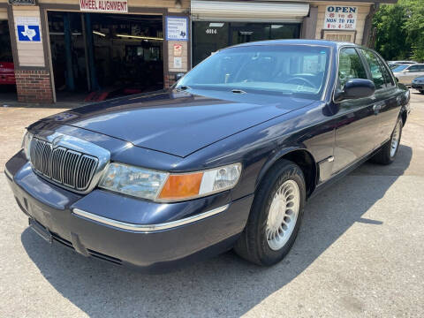 2000 Mercury Grand Marquis for sale at G&J Car Sales in Houston TX