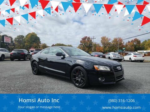 2010 Audi A5 for sale at Homsi Auto Inc in Kannapolis NC