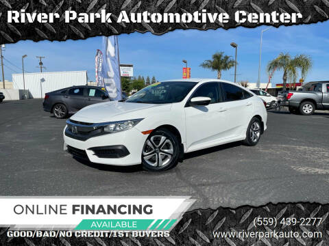2016 Honda Civic for sale at River Park Automotive Center in Fresno CA