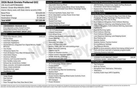 2026 Buick Envista Preferred